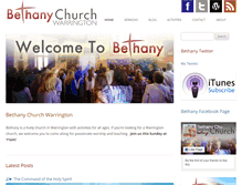 Tablet Screenshot of bethanywarrington.com